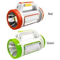XEWSQMLO USB къмпинг светлина LED COB слънчев преносим прожектор на прожекторите фенерче захранване
