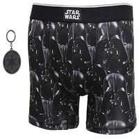 Star Wars Darth Vader Мъжки боксерски къси панталони и императорски пакет Kechain комплект, бельо