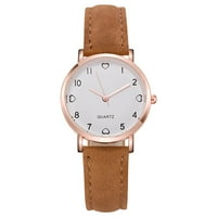 Женски часовник Digital Dibly Quartz Leather Whistband Подарък, подходящ за жени и момичета