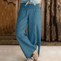 Fanxing жени спално бельо с широки панталони за летни ежедневни палази панталони панталони панталони с джобни панталони с джоб, s, m, l, xl