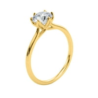 Mauli Jewels Carat Moissanite Diamond Women Engagment Ring 14K злато