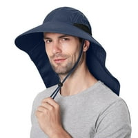 Клап на открито риболовна шапка за мъже с 50+ широка шапка с ший на шията на къмпинг и туризъм