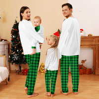 Коледна пижама за семейство, бебе коледни пижамашрис PJS за двойки