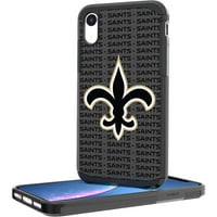 New Orleans Saints iPhone грапав калъф с дизайн на текст