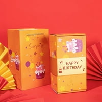 Qianha mall Честит рожден ден подарък bo изненада наслада с подарък за отскачане Бо комплект идеален за предложения за рождени дни повече