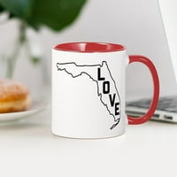 Cafepress - Florida Love - Oz Ceramic Mug - Noblety Coffee Tea Cup