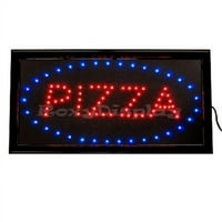 Roxy Display AC -PZ LED знак за пица - червено и синьо