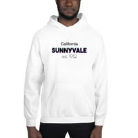 Tri Color Sunnyvale California Hoodie Pullover Sweatshirt от неопределени подаръци