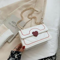 Тазгодишната популярна чанта за жени лятна нова модна верига чанта за месинджър Корейска версия на онлайн чантата за червено рамо