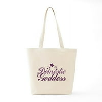 Cafepress - Домашна чанта за богиня - Естествено платно тотална чанта, плат от плат Платна чанта