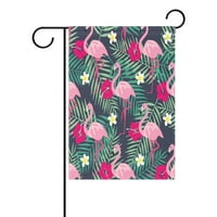 Поп създаване модна палма фламинго флорална градина флаг на открито флаг домашно парти
