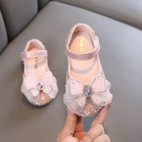 Leey-World Toddler Shoes Fashion Autumn Toddler and Girls Небрежни обувки Дебела подметка кръгла крана за закопчалка обувки за рокли на обувки за момичета