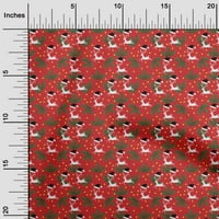 OneOone Silk Tabby Red Fabric Merry Christmas Quilting Supplies Print Sheing Fabric от двора широк 170