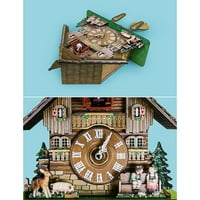 Алармен часовник ретро кукувица стая часовник дървен звънец жива алармена стена часовник часовник часовник часовник