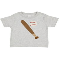 Тениска за момиче за бейзболна бухалка за бейзболна бухалка и топка