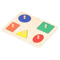 Пъзел на формата, проста форма на пъзел различни геометрични форми координация с ръка-око за игра