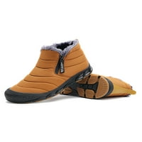 Unise Snow Boots Outdoor Winter Boot Plush Lining Топли обувки Плоски глезени Ботуши Женски небрежна удобна камила 7.5