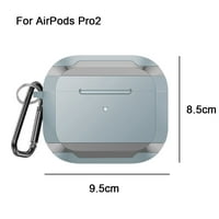 AirPods Pro Case, Защитна на черупката на тялото, покритие на калъфа с ключодържател за AirPods Pro2