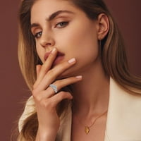 Chaolei пръстен за жените модерна творческа модна личност Геометрична куха диамантен пръстен бижута бижута за жени, момичета