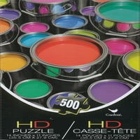 Цветни кутии за боя HD пъзел